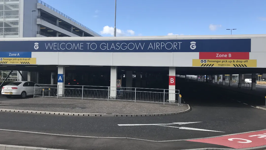 Glasgow Airport New Undercover Pickup Area